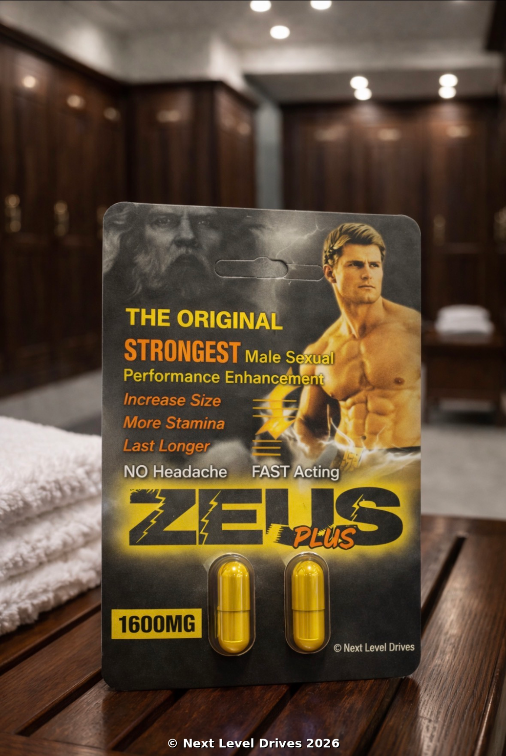 Zeus 1600 gold pills